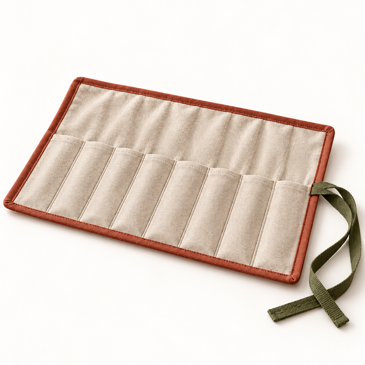vmrmyq Rowkeeper Knitting Needle Roll — studio product view