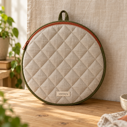 vmrmyq Hoopnest Embroidery Hoop Sleeve — lifestyle in a craft workspace